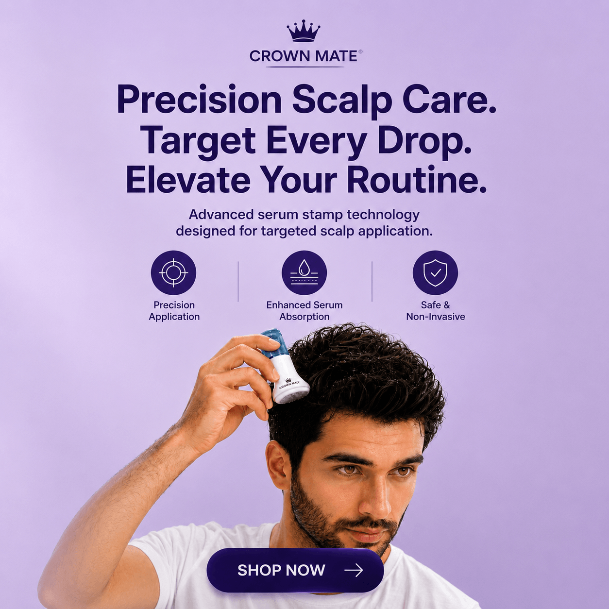 Precision Scalp Care. Target Every Drop. Elevate Your Routine.