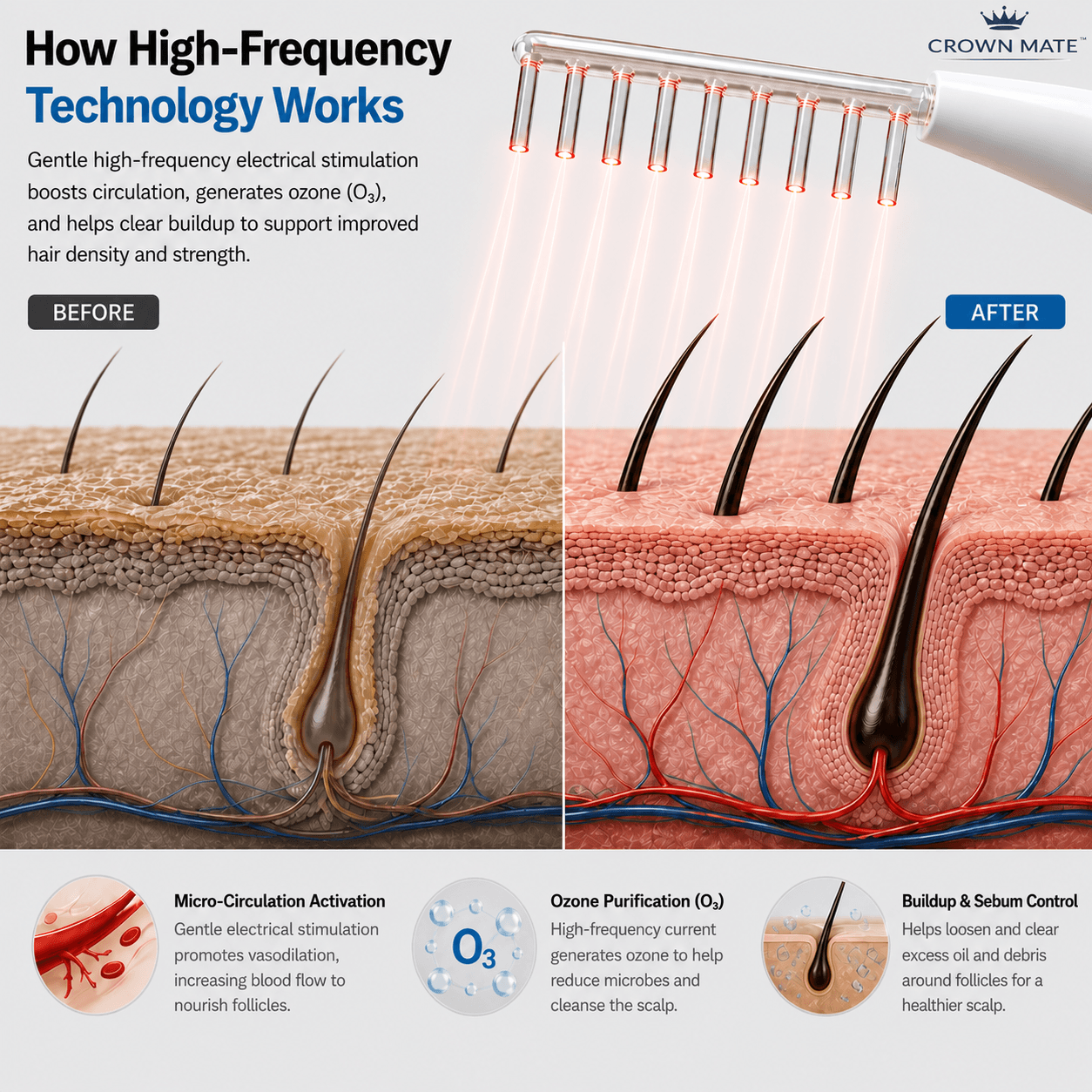 Crownmate High Frequency Wand™ — image 3