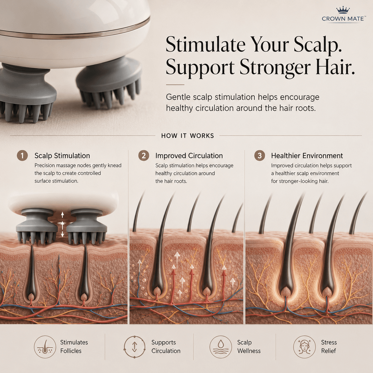Crownmate Pulse Pro Massager™ — image 3